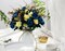 Arrangements for Table Decor Table Centerpieces for Dining Room-Navy Blue